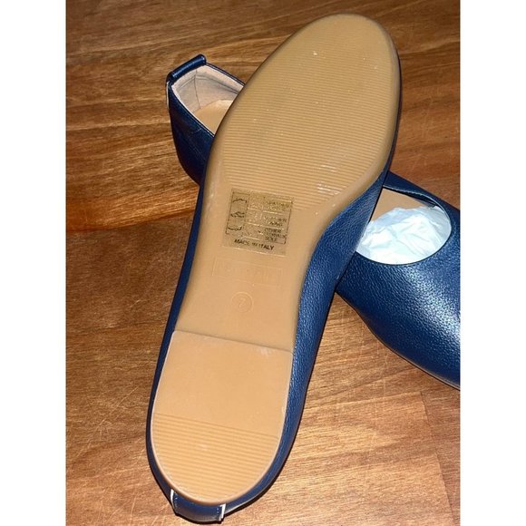 Everlane The Italian Leather Day Glove in Navy Blue Womens Shoes Loafers flats - Picture 8 of 12